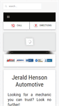 Mobile Screenshot of jeraldhensonautomotive.com